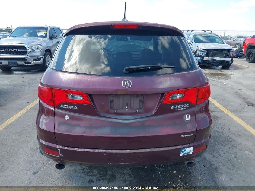 5J8TB18229A000111 2009 Acura Rdx