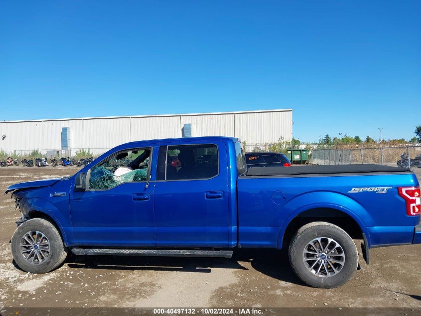 2018 Ford F-150 Xlt VIN: 1FTFW1EG4JFE03790 Lot: 40497132