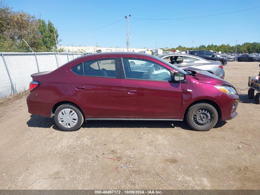 2024 Mitsubishi Mirage G4 Black Edition/Es/Le VIN: ML32FUFJ6RHF00487 Lot: 40497172