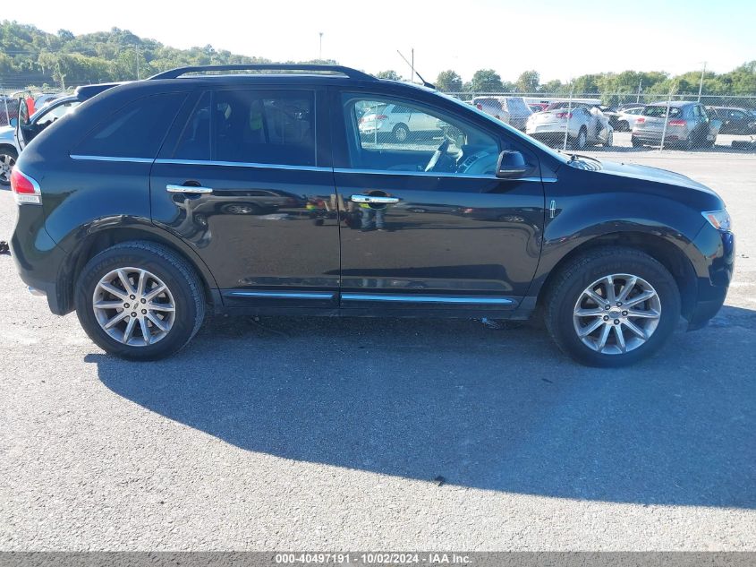 2013 Lincoln Mkx VIN: 2LMDJ6JK9DBL22559 Lot: 40497191