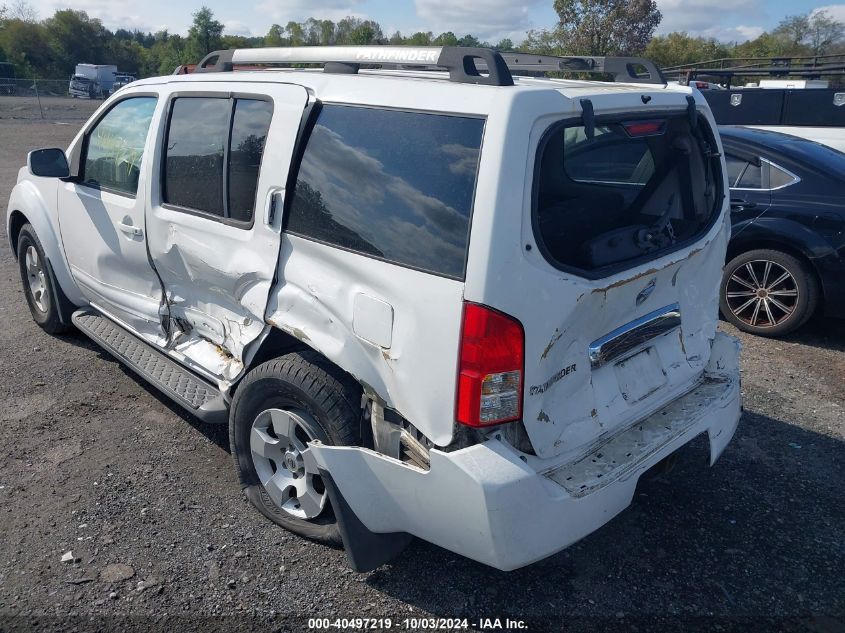 5N1AR18U66C683266 2006 Nissan Pathfinder Se