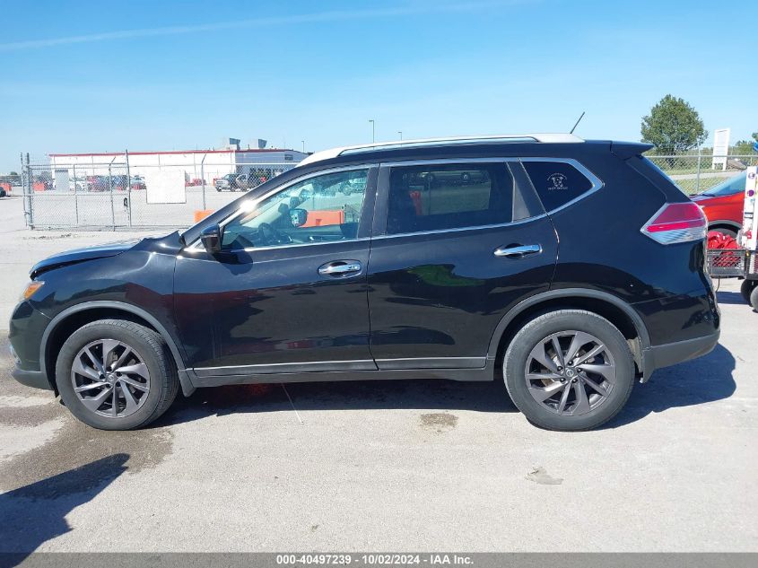 2016 Nissan Rogue Sl VIN: 5N1AT2MV1GC924867 Lot: 40497239