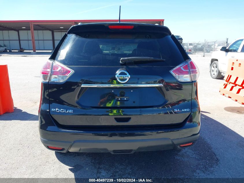 2016 Nissan Rogue Sl VIN: 5N1AT2MV1GC924867 Lot: 40497239