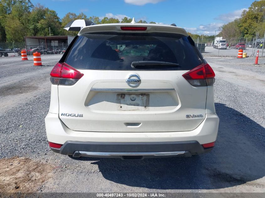 2017 Nissan Rogue Sv VIN: 5N1AT2MV0HC816046 Lot: 40497243