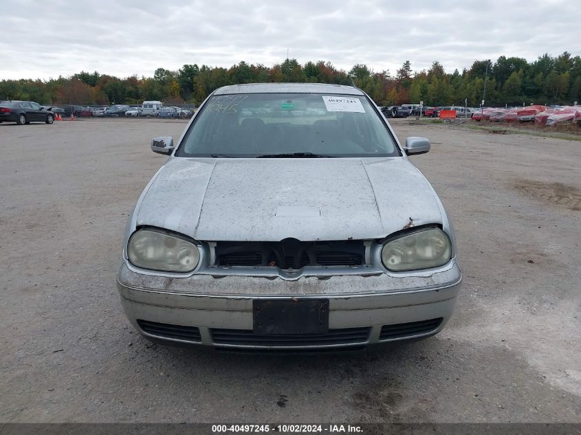 2002 Volkswagen Golf Gls 2.0L VIN: 9BWGK61J924050965 Lot: 40497245