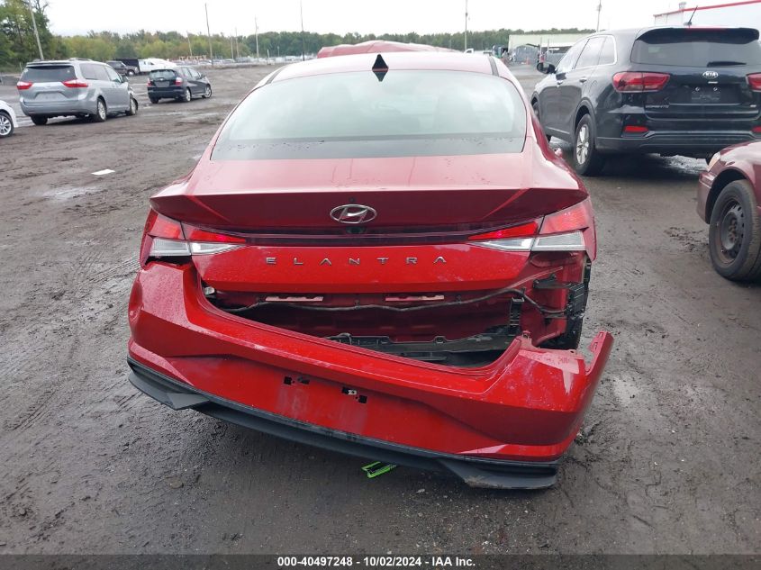 2021 Hyundai Elantra Sel VIN: KMHLM4AG8MU147942 Lot: 40497248