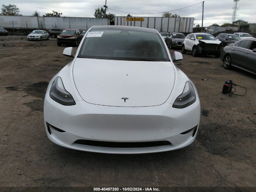 2022 Tesla Model Y Performance Dual Motor All-Wheel Drive VIN: 7SAYGDEF0NF373523 Lot: 40497250