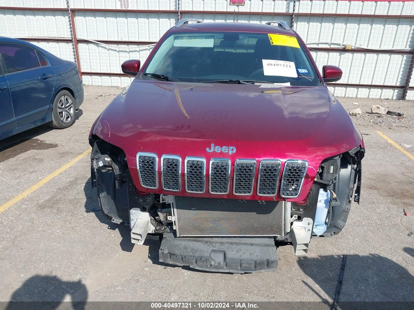 1C4PJLCB8KD187610 2019 Jeep Cherokee Latitude Fwd