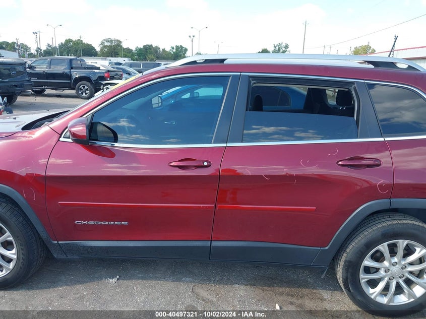 1C4PJLCB8KD187610 2019 Jeep Cherokee Latitude Fwd