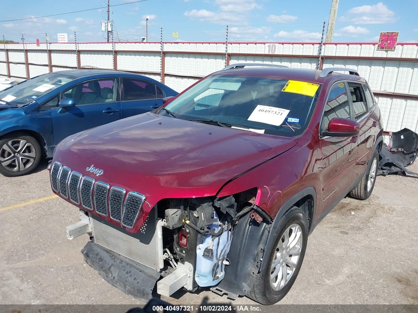 VIN 1C4PJLCB8KD187610 2019 JEEP CHEROKEE LATITUDE FWD
