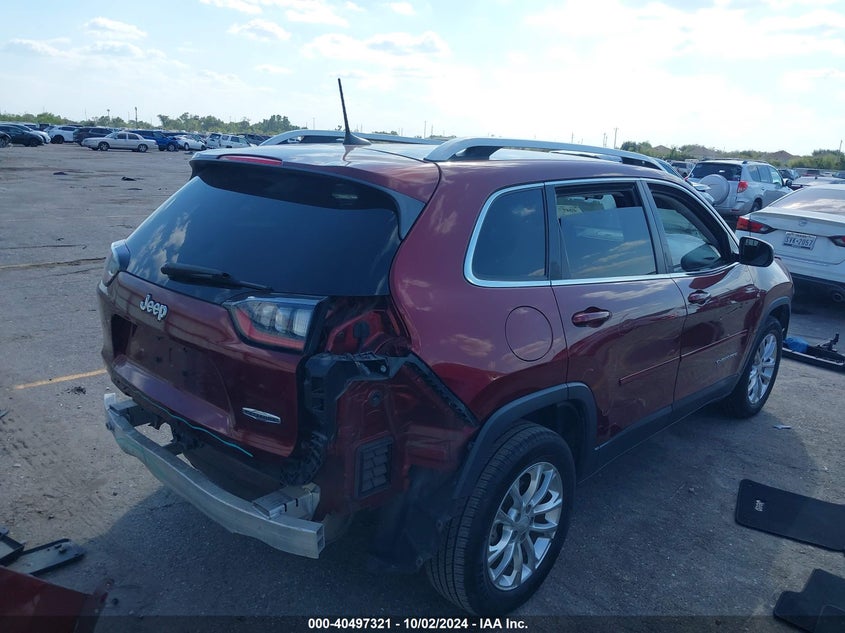VIN 1C4PJLCB8KD187610 2019 JEEP CHEROKEE LATITUDE FWD