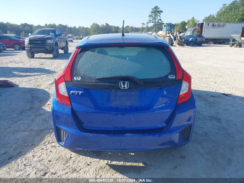 2017 Honda Fit Lx VIN: 3HGGK5H58HM706875 Lot: 40497335