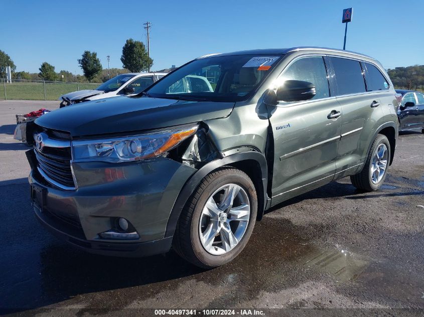 5TDDCRFH3FS008500 2015 TOYOTA HIGHLANDER - Image 2