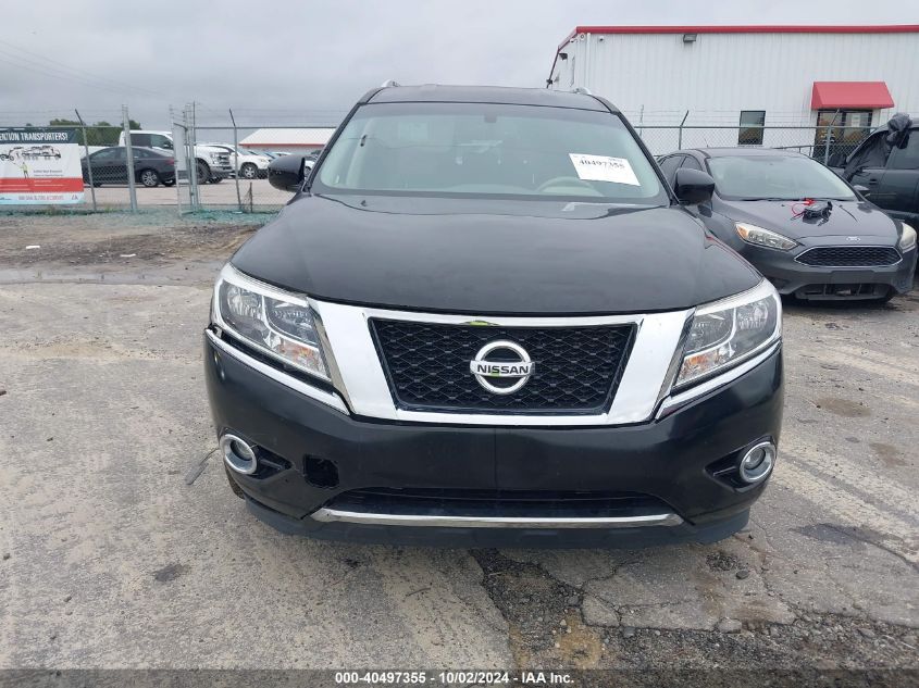 2015 Nissan Pathfinder Sl VIN: 5N1AR2MN4FC646219 Lot: 40497355