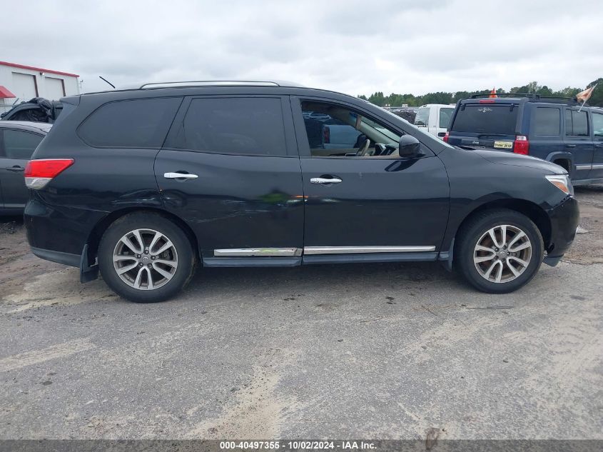 2015 Nissan Pathfinder Sl VIN: 5N1AR2MN4FC646219 Lot: 40497355