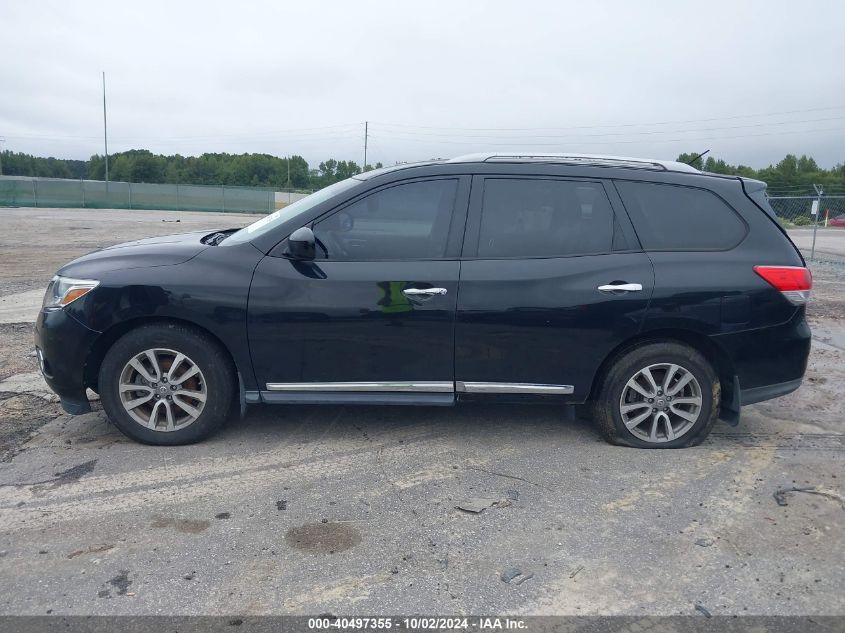 2015 Nissan Pathfinder Sl VIN: 5N1AR2MN4FC646219 Lot: 40497355