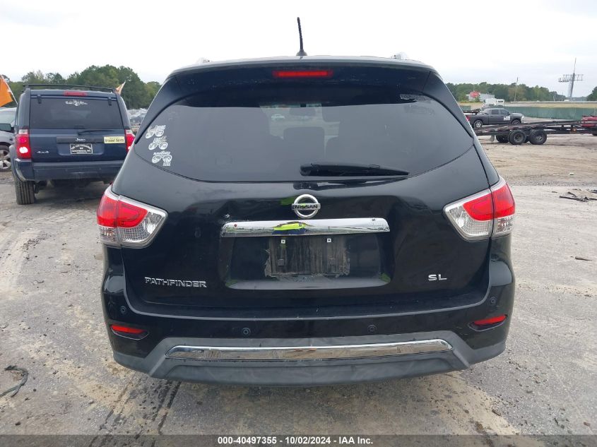 2015 Nissan Pathfinder Sl VIN: 5N1AR2MN4FC646219 Lot: 40497355