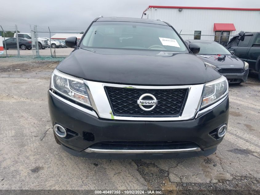 2015 Nissan Pathfinder Sl VIN: 5N1AR2MN4FC646219 Lot: 40497355