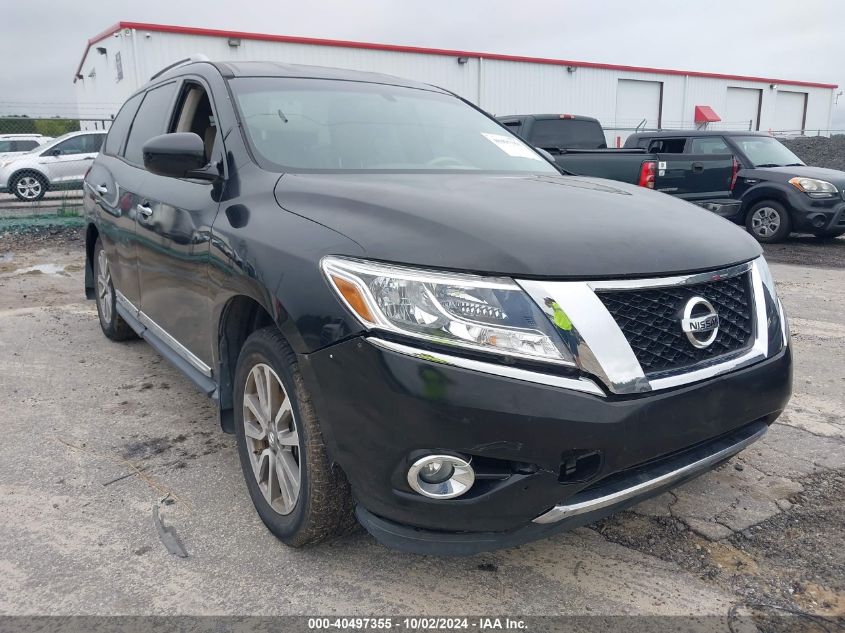 2015 Nissan Pathfinder Sl VIN: 5N1AR2MN4FC646219 Lot: 40497355