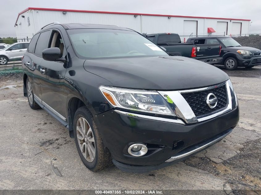 2015 Nissan Pathfinder Sl VIN: 5N1AR2MN4FC646219 Lot: 40497355