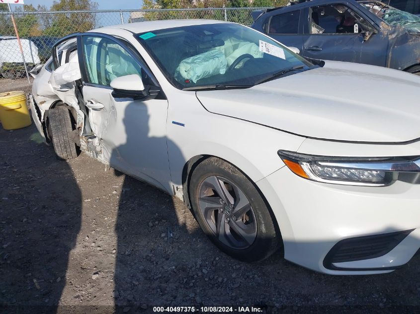 2019 Honda Insight Ex VIN: 19XZE4F58KE004410 Lot: 40497375