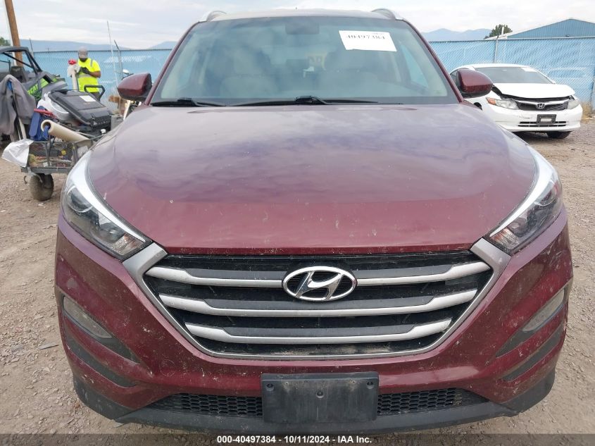 2017 Hyundai Tucson Se VIN: KM8J3CA46HU472282 Lot: 40497384