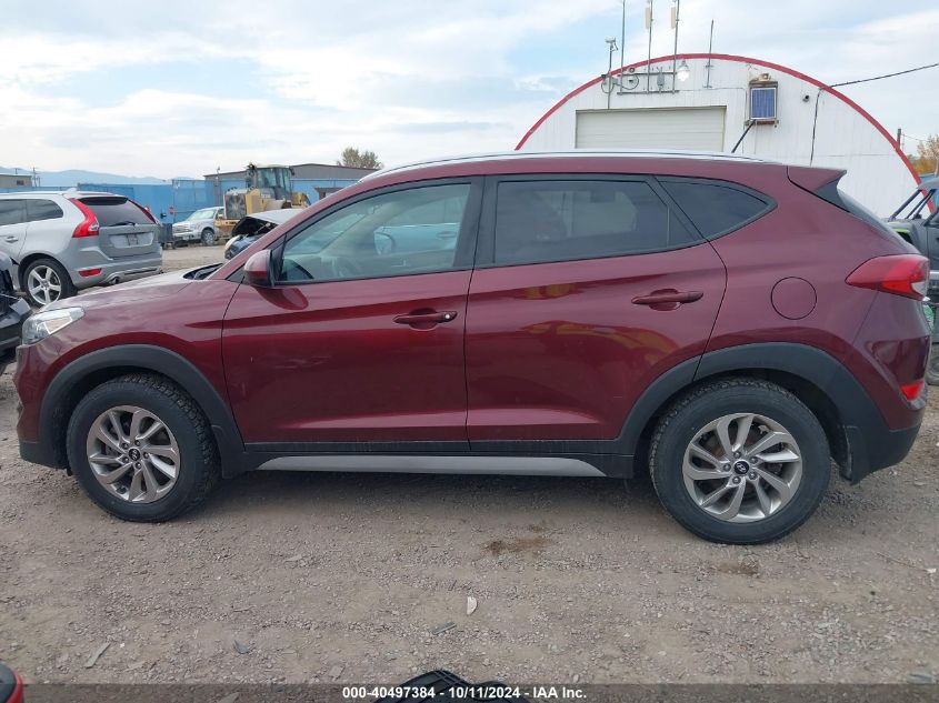 2017 Hyundai Tucson Se VIN: KM8J3CA46HU472282 Lot: 40497384