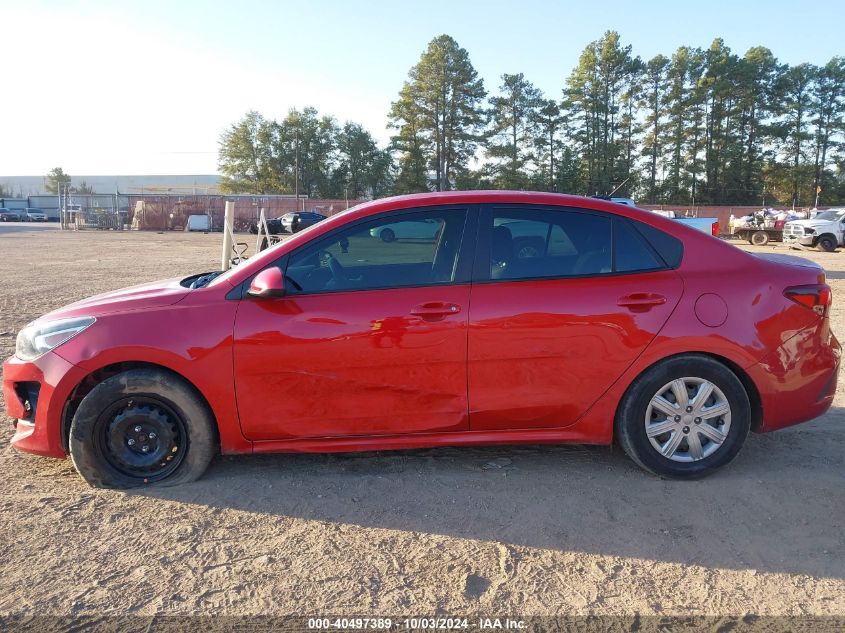 2021 Kia Rio S VIN: 3KPA24AD7ME380586 Lot: 40497389