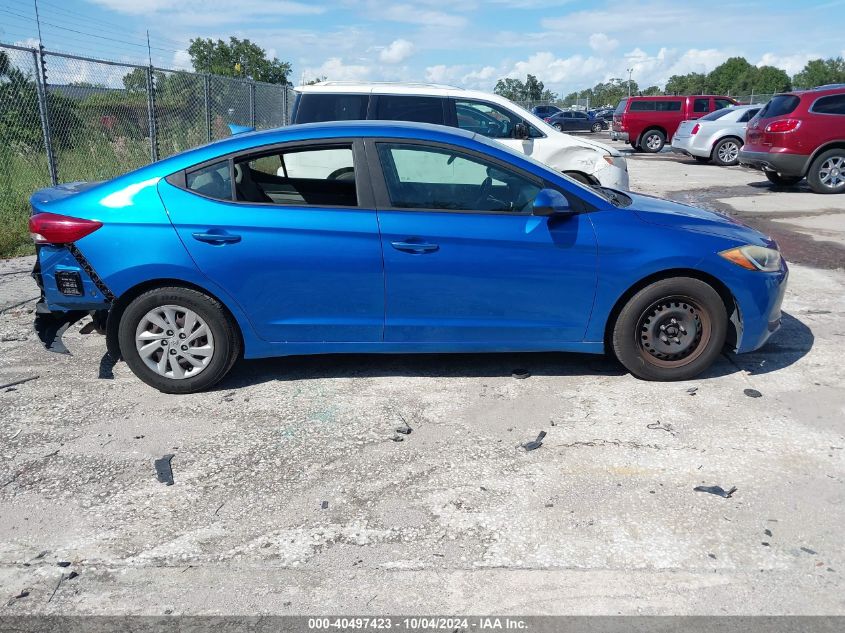 KMHD74LFXHU095655 2017 Hyundai Elantra Se