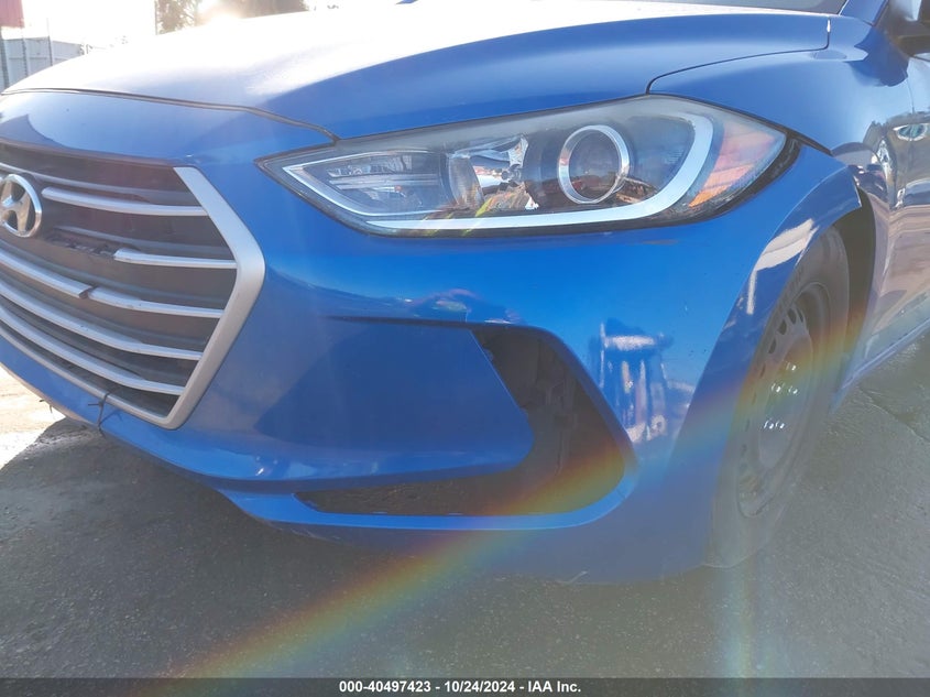 VIN KMHD74LFXHU095655 2017 HYUNDAI ELANTRA SE