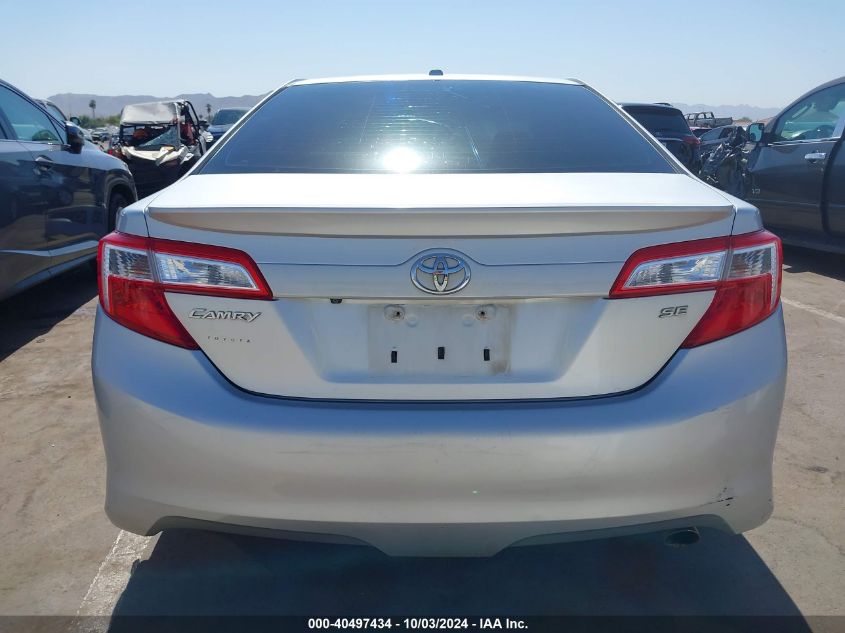 2012 Toyota Camry Se VIN: 4T1BF1FK4CU019746 Lot: 40497434