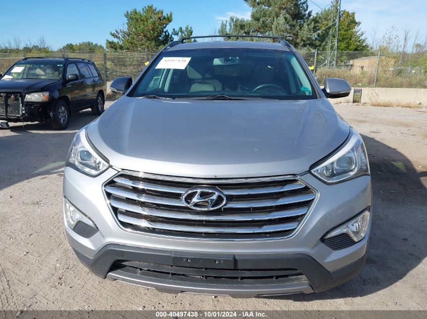 2013 Hyundai Santa Fe Gls VIN: KM8SNDHF6DU017986 Lot: 40497438