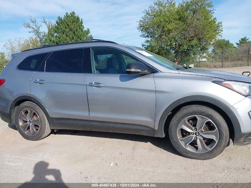 2013 Hyundai Santa Fe Gls VIN: KM8SNDHF6DU017986 Lot: 40497438