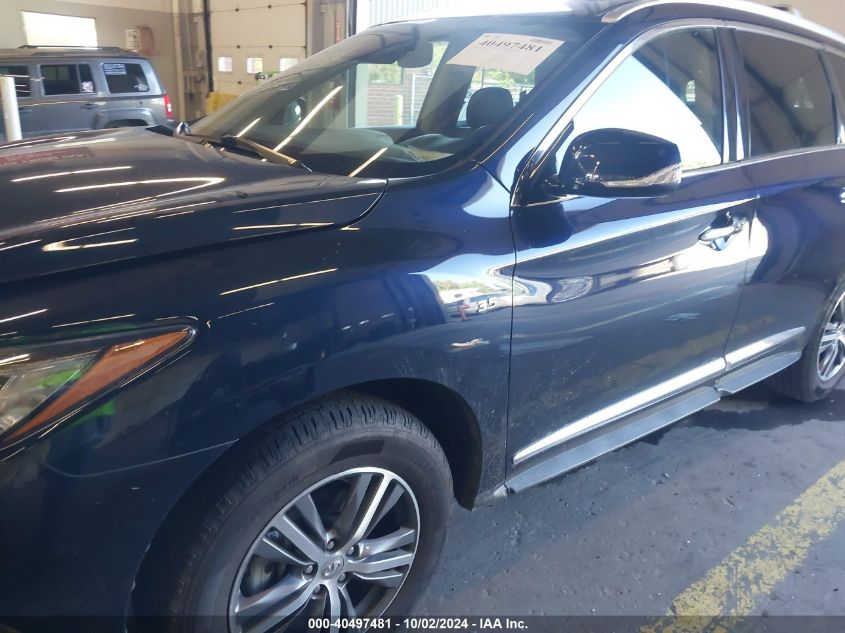 2020 Infiniti Qx60 Pure Awd VIN: 5N1DL0MM3LC529334 Lot: 40497481