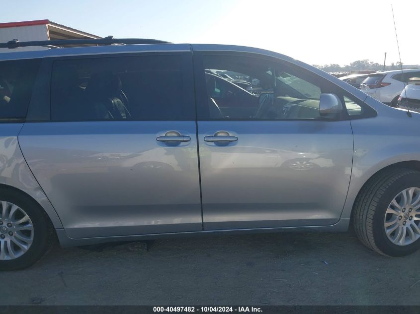 5TDYK3DC0ES416850 2014 Toyota Sienna Xle V6 8 Passenger