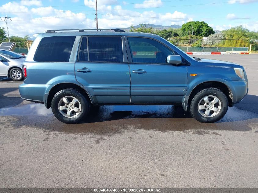 2006 Honda Pilot Ex VIN: 5FNYF28496B015322 Lot: 40497488