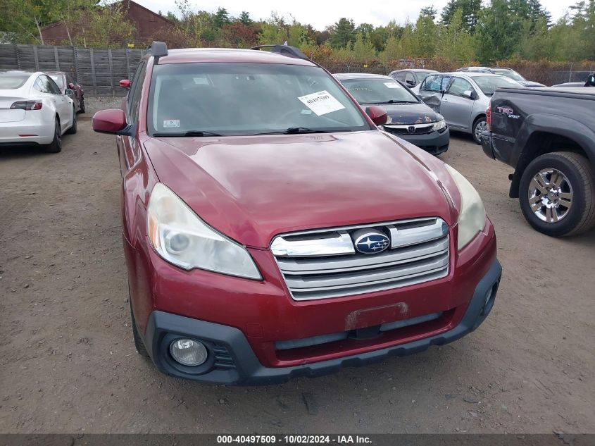 2014 Subaru Outback 2.5I Premium VIN: 4S4BRBCC5E3312297 Lot: 40497509