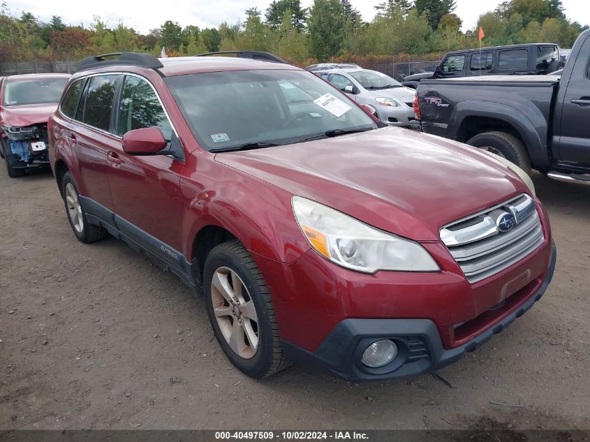 2014 Subaru Outback 2.5I Premium VIN: 4S4BRBCC5E3312297 Lot: 40497509