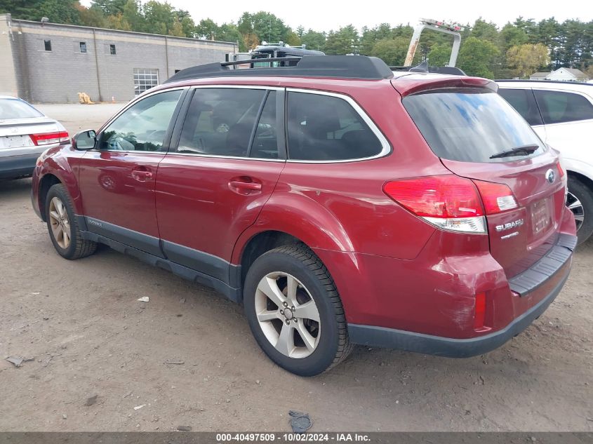 2014 Subaru Outback 2.5I Premium VIN: 4S4BRBCC5E3312297 Lot: 40497509