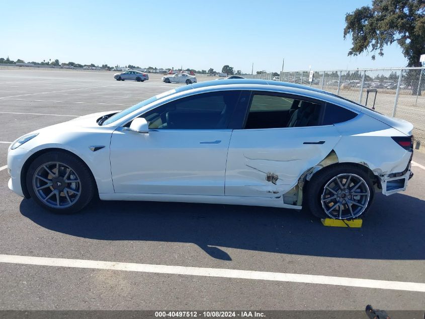 2020 Tesla Model 3 Standard Range Plus Rear-Wheel Drive/Standard Range Rear-Wheel Drive VIN: 5YJ3E1EAXLF740070 Lot: 40497512