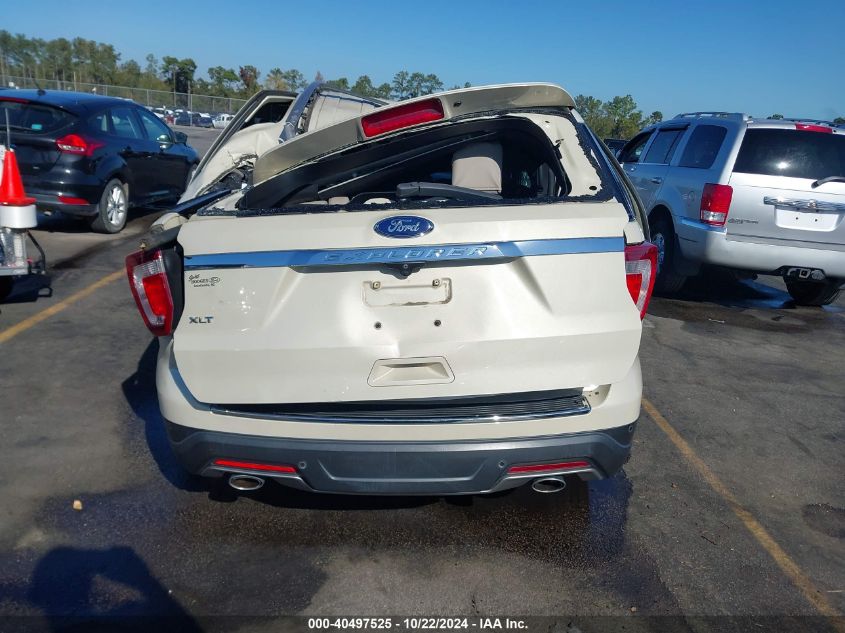 2018 Ford Explorer Xlt VIN: 1FM5K7D83JGA01978 Lot: 40497525