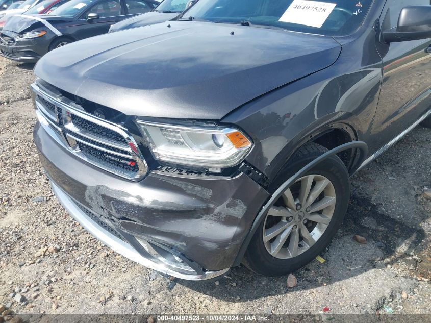 2019 Dodge Durango Sxt Rwd VIN: 1C4RDHAG9KC604623 Lot: 40497528