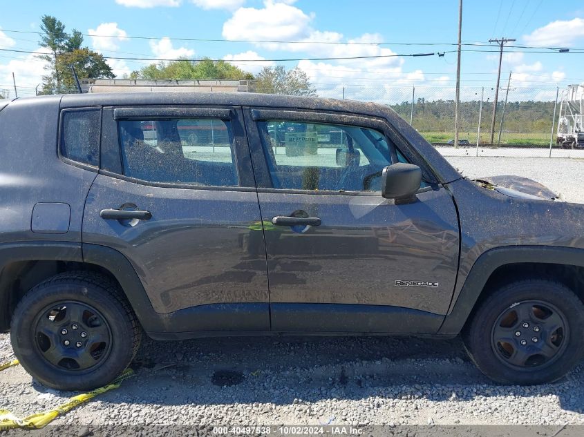 2020 Jeep Renegade Sport 4X4 VIN: ZACNJBAB0LPL22096 Lot: 40497538