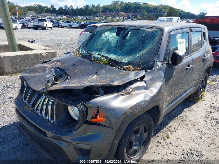 2020 Jeep Renegade Sport 4X4 VIN: ZACNJBAB0LPL22096 Lot: 40497538