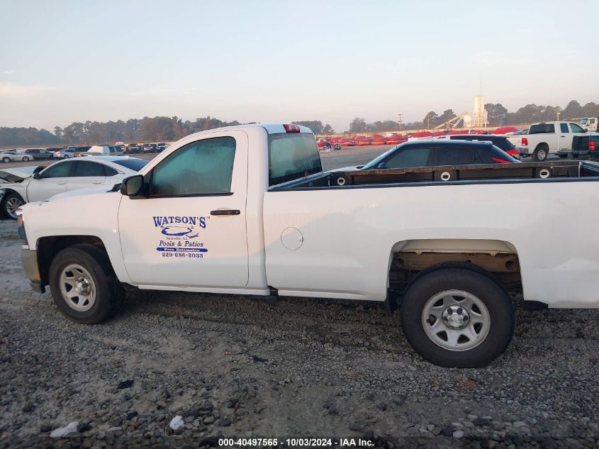 2016 Chevrolet Silverado 1500 Wt VIN: 1GCNCNEH6GZ409358 Lot: 40497565