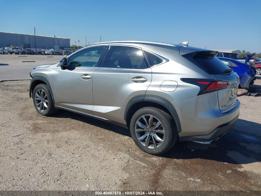 VIN JTJYARBZ7G2035212 2016 Lexus NX, 200T F Sport no.3