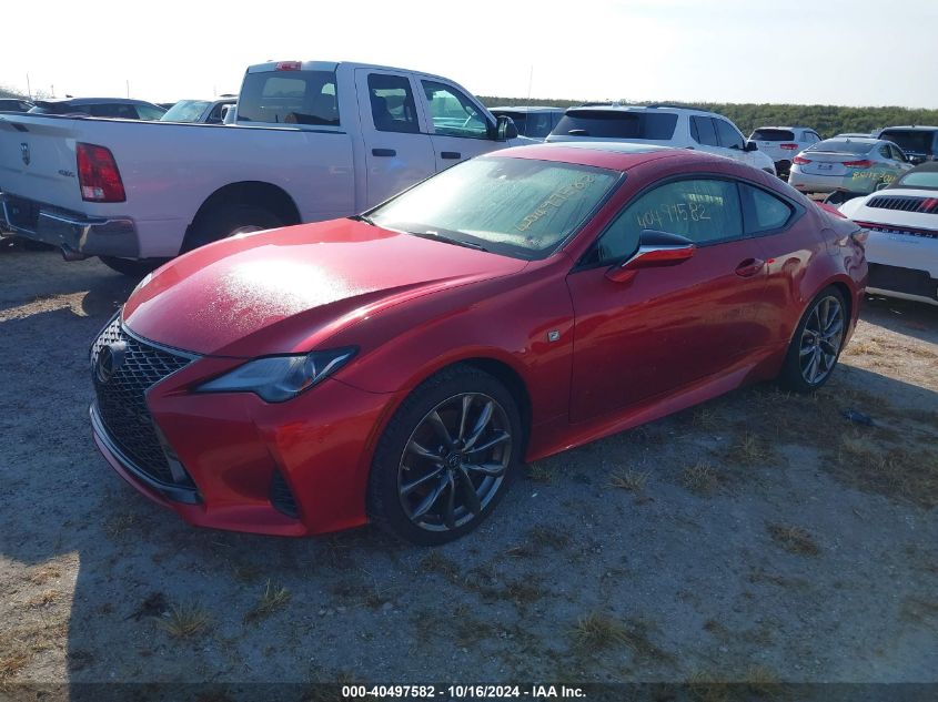 2019 Lexus Rc 300 F Sport VIN: JTHS85BC4K5005583 Lot: 40497582