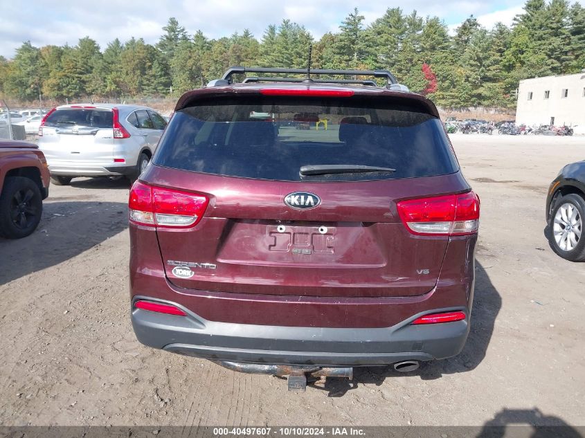 5XYPGDA50HG234799 2017 Kia Sorento 3.3L Lx