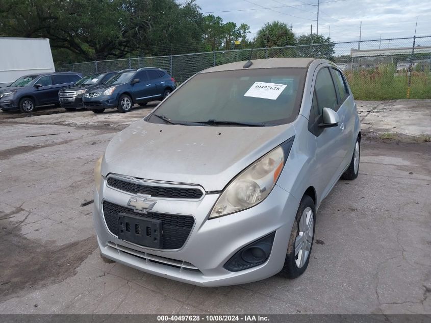 2013 Chevrolet Spark 1Lt VIN: KL8CD6S90DC512256 Lot: 40497628