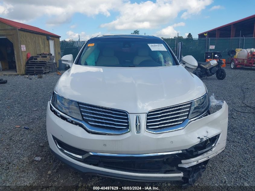 2017 Lincoln Mkx Reserve VIN: 2LMPJ8LPXHBL30998 Lot: 40497629